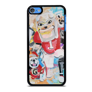 UNIVERSITY OF GEORGIA BULLDOGS UGA ART iPod Touch 7 Case