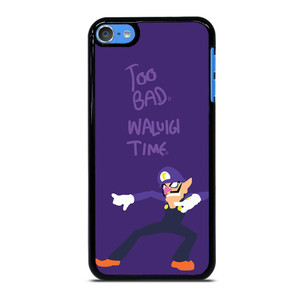 WALUIGI TIME TOO BAD iPod Touch 7 Case WALUIGI TIME TOO BAD iPod Touch 7 Case