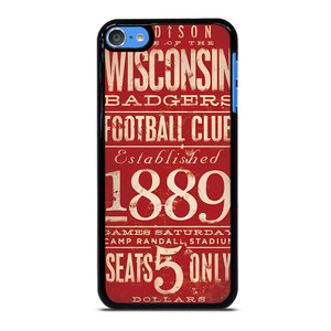 WISCONSIN BADGER OLD TICKET iPod Touch 7 Case WISCONSIN BADGER OLD TICKET iPod Touch 7 Case