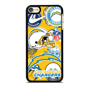 LOS ANGELES CHARGERS NFL STICKER BOMB iPod Touch 6 Case