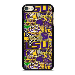 LSU Tigers UNIVERSUTY COLLAGE iPod Touch 6 Case