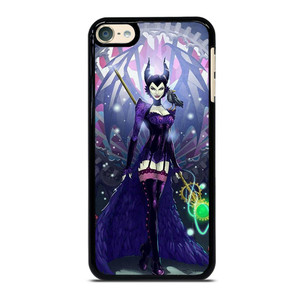 MALEFICENT DISNEY VILLAIN FAN ART iPod Touch 6 Case