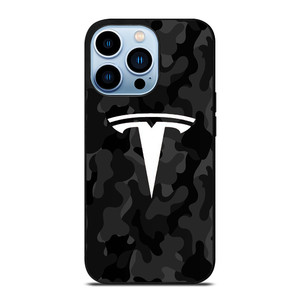 TESLA MOTORS LOGO CAMO iPhone 13 Pro Max Case TESLA MOTORS LOGO CAMO iPhone 13 Pro Max Case
