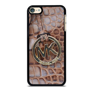 MICHAEL KORS BROWN LEATHER iPod Touch 6 Case MICHAEL KORS BROWN LEATHER iPod Touch 6 Case