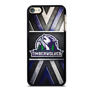 MINNESOTA TIMBERWOLVES METAL SYMBOL iPod Touch 6 Case