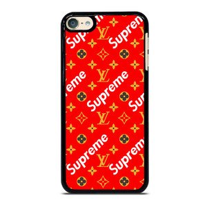 NEW SUPREME RED GOLD PATTERN iPod Touch 6 Case NEW SUPREME RED GOLD PATTERN iPod Touch 6 Case