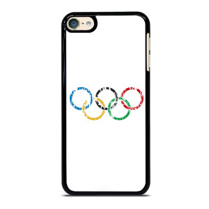 OLYMPIC RINGS LOGO BRUSHED iPod Touch 6 Case OLYMPIC RINGS LOGO BRUSHED iPod Touch 6 Case