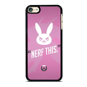 OVERWATCH D.VA NERF THIS iPod Touch 6 Case OVERWATCH D.VA NERF THIS iPod Touch 6 Case