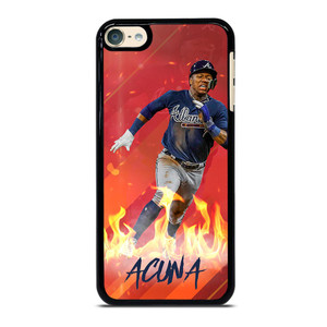 RONALD ACUNA JR ATLANTA BRAVES BASEBALL MLB iPod Touch 6 Case