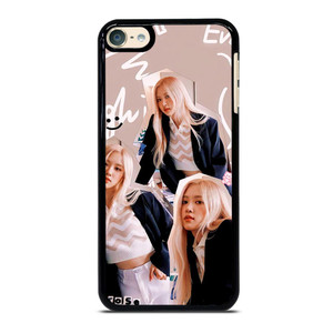 ROSE BLACKPINK SCRIBBLED iPod Touch 6 Case