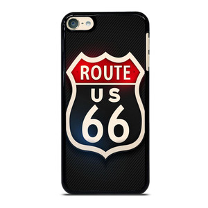 ROUTE 66 STREET US LOGO CARBON iPod Touch 6 Case