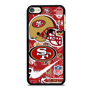 SAN FRANCISCO 49ERS NFL STICKER BOMB iPod Touch 6 Case SAN FRANCISCO 49ERS NFL STICKER BOMB iPod Touch 6 Case