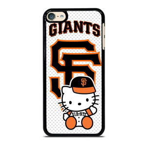 SAN FRANCISCO GIANTS MLB HELLO KITTY iPod Touch 6 Case SAN FRANCISCO GIANTS MLB HELLO KITTY iPod Touch 6 Case