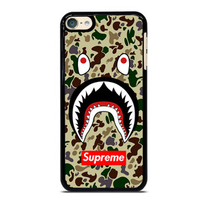 SHARK CAMO BATHING APE SUPREME iPod Touch 6 Case SHARK CAMO BATHING APE SUPREME iPod Touch 6 Case
