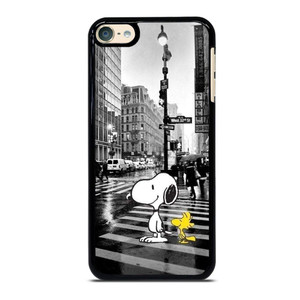 SNOOPY STREET RAIN iPod Touch 6 Case