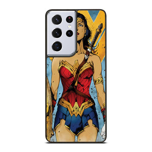 WONDER WOMAN DIANA COMIC Samsung Galaxy S21 Ultra Case WONDER WOMAN DIANA COMIC Samsung Galaxy S21 Ultra Case