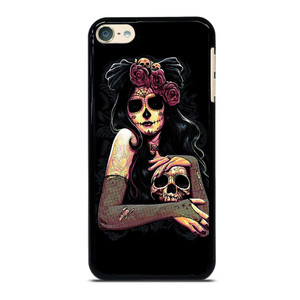 SUGAR SKULL TATTOO GIRL iPod Touch 6 Case SUGAR SKULL TATTOO GIRL iPod Touch 6 Case