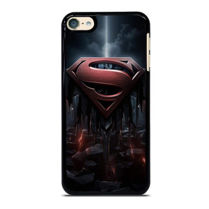 SUPERMAN DARK LOGO ICON iPod Touch 6 Case SUPERMAN DARK LOGO ICON iPod Touch 6 Case