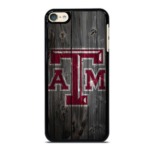 TEXAS AGGIES WOODEN LOGO iPod Touch 6 Case