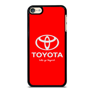 TOYOTA LETS GO BEYOND LOGO RED iPod Touch 6 Case