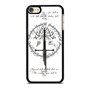 TREE LORD OF THE RING SWORD iPod Touch 6 Case