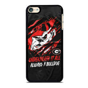 UGA GEORGIA BULLDOGS UNDERNEATH IT ALL iPod Touch 6 Case