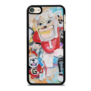 UNIVERSITY OF GEORGIA BULLDOGS UGA ART iPod Touch 6 Case UNIVERSITY OF GEORGIA BULLDOGS UGA ART iPod Touch 6 Case