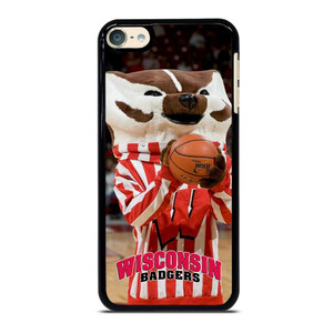 WISCONSIN BADGER MASCOT 2 iPod Touch 6 Case WISCONSIN BADGER MASCOT 2 iPod Touch 6 Case