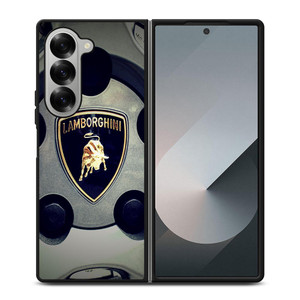LAMBORGHINI WHEEL LOGO Samsung Galaxy Z Fold 6 Case Cover LAMBORGHINI WHEEL LOGO Samsung Galaxy Z Fold 6 Case Cover