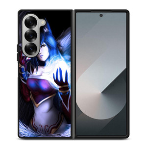 LEAGUE OF LEGENDS AHRI Samsung Galaxy Z Fold 6 Case Cover LEAGUE OF LEGENDS AHRI Samsung Galaxy Z Fold 6 Case Cover