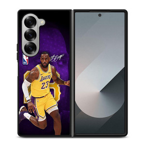 LEBRON JAMES LAKERS NBA Samsung Galaxy Z Fold 6 Case Cover LEBRON JAMES LAKERS NBA Samsung Galaxy Z Fold 6 Case Cover