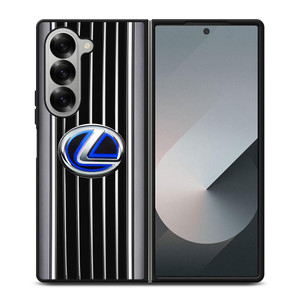 LEXUS METAL STRIPE LOGO Samsung Galaxy Z Fold 6 Case Cover