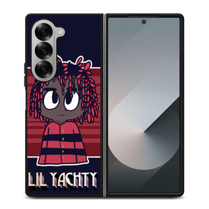 LIL YACHTY RAPPER CARTOON Samsung Galaxy Z Fold 6 Case Cover