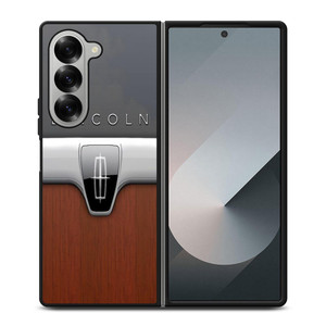 LINCOLN MOTOR WOODEN CHROME LOGO Samsung Galaxy Z Fold 6 Case Cover LINCOLN MOTOR WOODEN CHROME LOGO Samsung Galaxy Z Fold 6 Case Cover