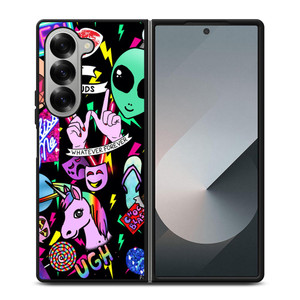 LISA FRANK COLLAGE Samsung Galaxy Z Fold 6 Case Cover