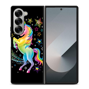LISA FRANK NIGHT UNICORN Samsung Galaxy Z Fold 6 Case Cover LISA FRANK NIGHT UNICORN Samsung Galaxy Z Fold 6 Case Cover