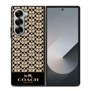 LOGO COACH NEW YORK Samsung Galaxy Z Fold 6 Case Cover
