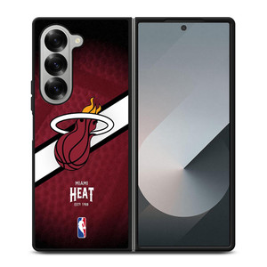 LOGO MIAMI HEAT NBA Samsung Galaxy Z Fold 6 Case Cover