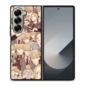 LOID FORGER SPY X FAMILY COLLAGE Samsung Galaxy Z Fold 6 Case Cover