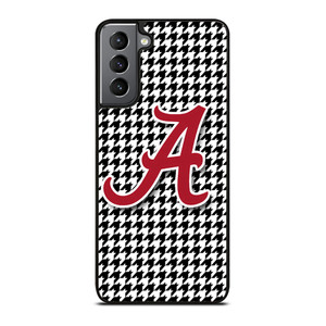 ALABAMA HOUNDSTOOTH CRIMSON TIDE Samsung Galaxy S21 Plus Case
