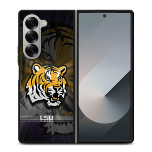 LSU TIGERS LOGO NFL 2 Samsung Galaxy Z Fold 6 Case Cover LSU TIGERS LOGO NFL 2 Samsung Galaxy Z Fold 6 Case Cover
