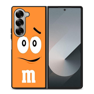 M&M ORANGE Samsung Galaxy Z Fold 6 Case Cover