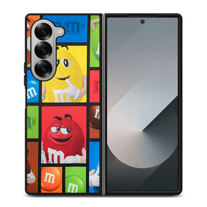 M&M'S CANDIES MASCOT COLLAGE Samsung Galaxy Z Fold 6 Case Cover