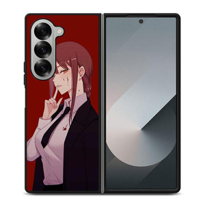 MAKIMA CHAINSAW MAN Samsung Galaxy Z Fold 6 Case Cover MAKIMA CHAINSAW MAN Samsung Galaxy Z Fold 6 Case Cover