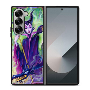 MALEFICENT DISNEY ART Samsung Galaxy Z Fold 6 Case Cover MALEFICENT DISNEY ART Samsung Galaxy Z Fold 6 Case Cover