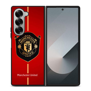 MANCHESTER UNITED MU SOCCER LOGO Samsung Galaxy Z Fold 6 Case Cover