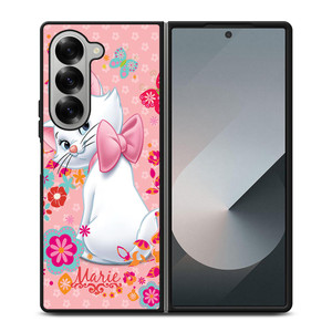 MARIE THE ARISTOCATS CAT FLOWER DISNEY Samsung Galaxy Z Fold 6 Case Cover