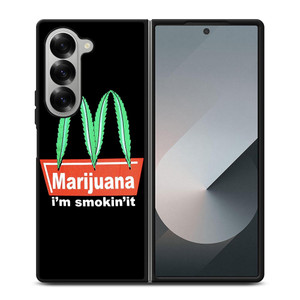 MARIJUANA X MCDONALD FUNNY Samsung Galaxy Z Fold 6 Case Cover MARIJUANA X MCDONALD FUNNY Samsung Galaxy Z Fold 6 Case Cover