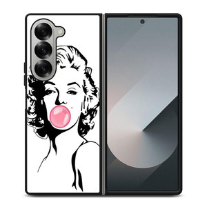 MARILYN MOENROE BUBLE GUM Samsung Galaxy Z Fold 6 Case Cover MARILYN MOENROE BUBLE GUM Samsung Galaxy Z Fold 6 Case Cover