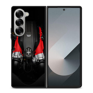 MASERATI V8 ENGINE Samsung Galaxy Z Fold 6 Case Cover MASERATI V8 ENGINE Samsung Galaxy Z Fold 6 Case Cover